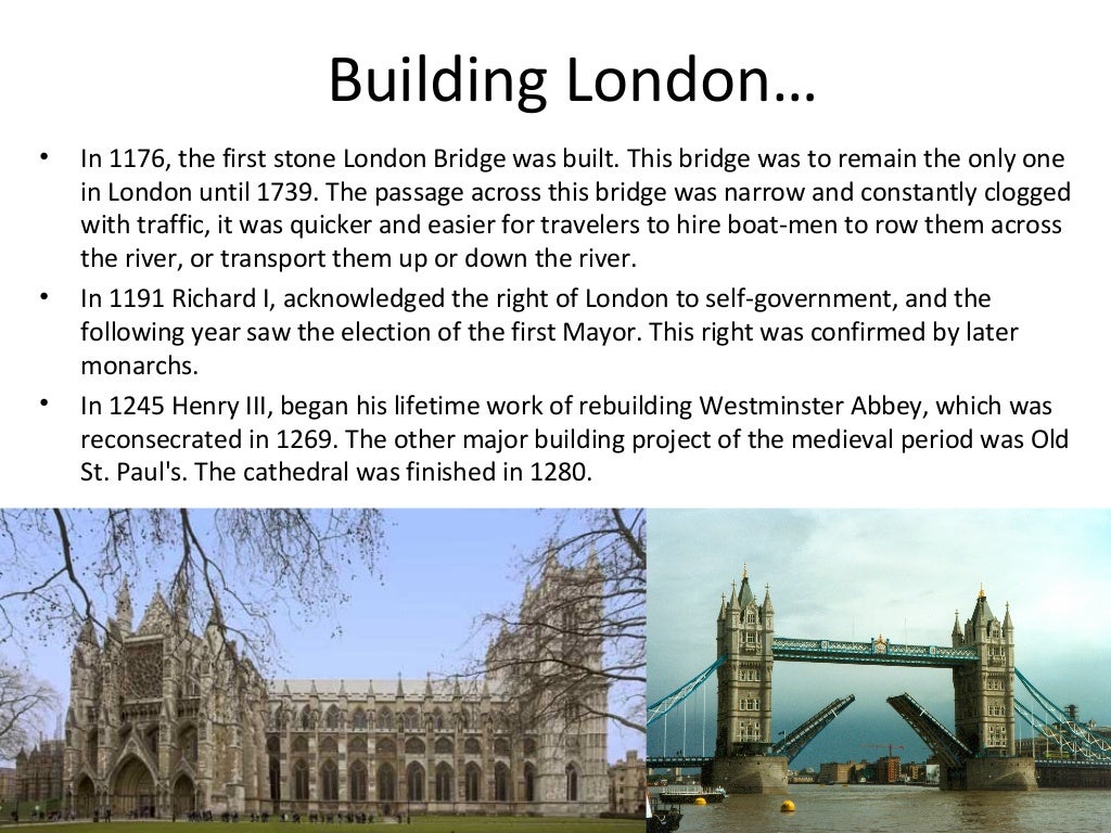 history of london presentation