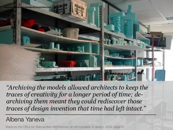 Rem Koolhaas designing the design process