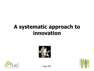 What can managers doPage TBCManaging the innovators