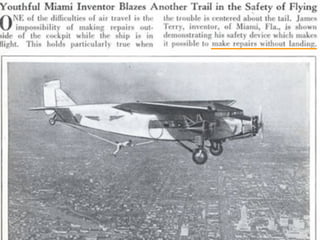Things change: you must ﬁx the
airplane while ﬂying it
 