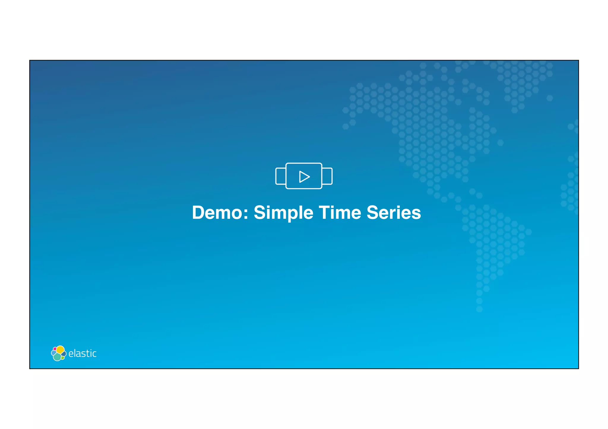 Demo: Simple Time Series
 