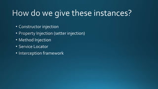 Unit Testing and Mocking using MOQ
