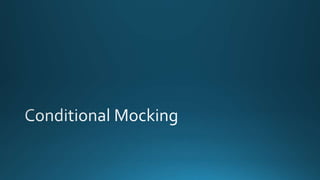 Unit Testing and Mocking using MOQ