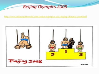 Beijing Olympics 2008
http://www.onlinesportsworld.com/london-olympics-2012/beijing-olympics-2008.html
 