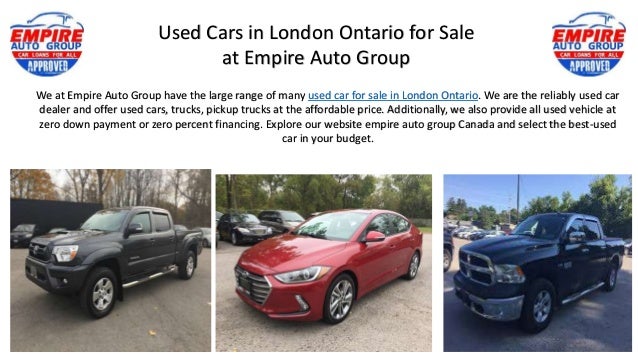 Used Car Dealers London >> London Ontario Car Dealerships Used Car Dealers London >> London Ontario Car Dealerships