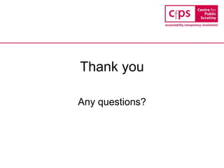 Thank you
Any questions?
 