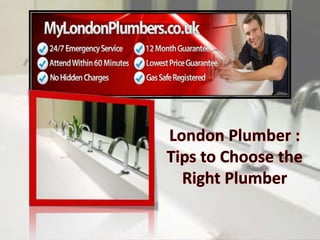 London plumber