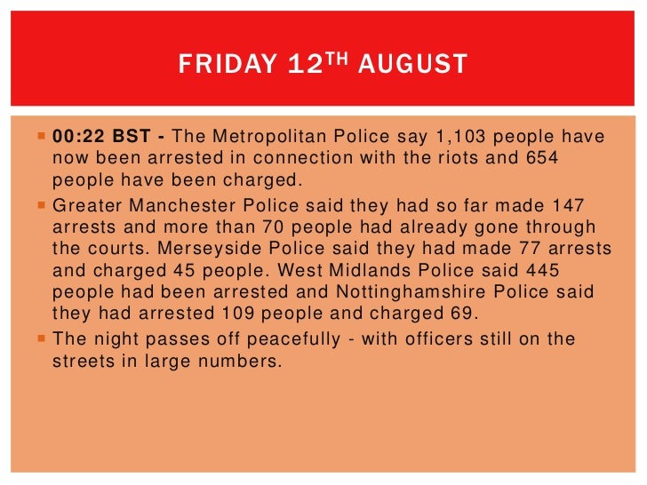 London riots coursework 05 image