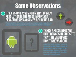 Some Observations
1
2
 