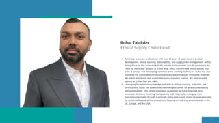 Fashion supply chain: Intelligent Center | PPTX