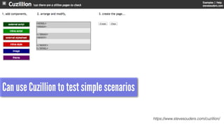 Can use Cuzillion to test simple scenarios 
https://www.stevesouders.com/cuzillion/ 
 