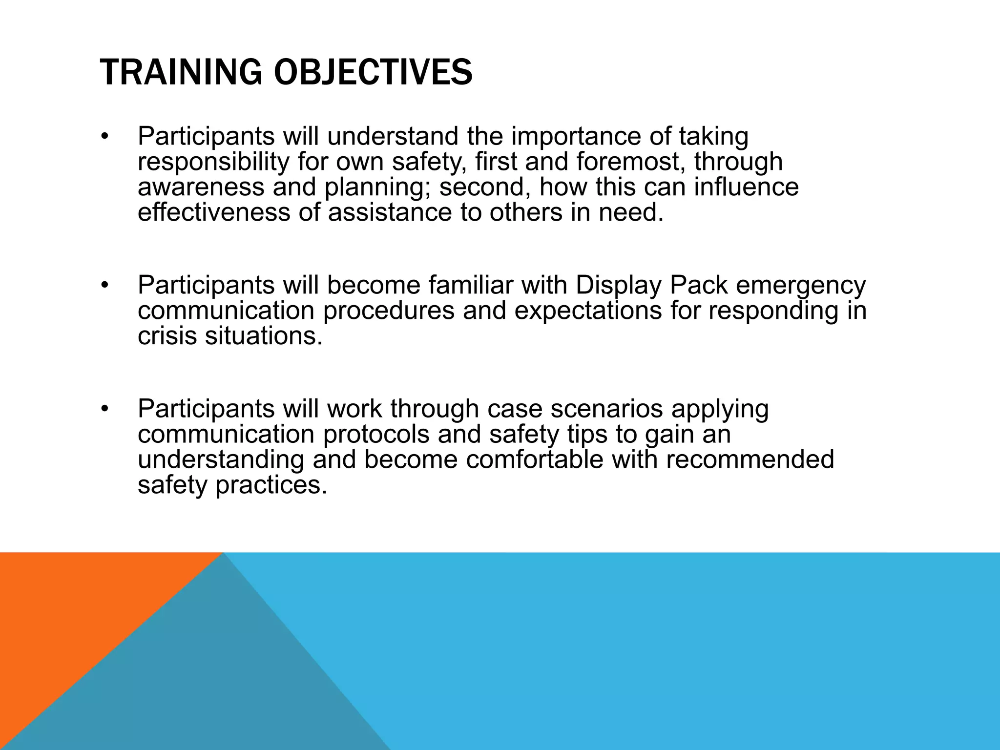 Lone Worker Safety Training | PPTX