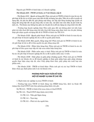 Nguyªn gi¸ TSC§ v« h×nh hiÖn cã ë doanh nghiÖp.
      Tµi kho¶n 213 - TSC§ v« h×nh, cã 7 tµi kho¶n cÊp 2:
      - Tµi kho¶n 2131 - QuyÒn sö dông ®Êt: Ph¶n ¸nh gi¸ trÞ TSC§ v« h×nh lµ toµn bé c¸c chi
phÝ thùc tÕ ®· chi ra cã liªn quan trùc tiÕn tíi ®Êt sö dông, bao gåm: TiÒn chi ra ®Ó cã quyÒn sö
dông ®Êt, chi phÝ cho ®Òn bï, gi¶i phãng mÆt b»ng, san lÊp mÆt b»ng (tr−êng hîp quyÒn sö
dông ®Êt riªng biÖt ®èi víi giai ®o¹n ®Çu t− nhµ cöa, vËt kiÕn tróc trªn ®Êt), lÖ phÝ tr−íc b¹
(nÕu cã)... Tµi kho¶n nµy kh«ng bao gåm c¸c chi phÝ chi ra ®Ó x©y dùng c¸c c«ng tr×nh trªn ®Êt.
      - Tr−êng hîp doanh nghiÖp ®−îc Nhµ n−íc giao ®Êt mµ kh«ng ph¶i tr¶ tiÒn hoÆc
ph¶i tr¶ tiÒn thuª ®Êt hµng n¨m th× tiÒn thuª ®Êt hµng n¨m ®−îc tÝnh vµo chi phÝ, kh«ng
®−îc ghi nhËn quyÒn sö dông ®Êt ®ã lµ TSC§ v« h×nh vµo TK 2131.
      - Tµi kho¶n 2132 - QuyÒn ph¸t hµnh: Ph¶n ¸nh gi¸ trÞ TSC§ v« h×nh lµ toµn bé c¸c
chi phÝ thùc tÕ doanh nghiÖp ®· chi ra ®Ó cã quyÒn ph¸t hµnh.
      - Tµi kho¶n 2133- B¶n quyÒn, b»ng s¸ng chÕ: Ph¶n ¸nh gi¸ trÞ TSC§ v« h×nh lµ c¸c
chi phÝ thùc tÕ chi ra ®Ó cã b¶n quyÒn t¸c gi¶, b»ng s¸ng chÕ.
      - Tµi kho¶n 2134 - Nh·n hiÖu hµng hãa: Ph¶n ¸nh gi¸ trÞ TSC§ v« h×nh lµ c¸c chi
phÝ thùc tÕ liªn quan trùc tiÕp tíi viÖc mua nh·n hiÖu hµng hãa.
      - Tµi kho¶n 2135 - PhÇn mÒm m¸y vi tÝnh: Ph¶n ¸nh gi¸ trÞ TSC§ v« h×nh lµ toµn
bé c¸c chi phÝ thùc tÕ doanh nghiÖp ®· chi ra ®Ó cã phÇn mÒm m¸y vi tÝnh.
     - Tµi kho¶n 2136 - GiÊy phÐp vµ giÊy phÐp nh−îng quyÒn: Ph¶n ¸nh gi¸ trÞ TSC§
v« h×nh lµ c¸c kho¶n chi ra ®Ó doanh nghiÖp cã ®−îc giÊy phÐp hoÆc giÊy phÐp nh−îng
quyÒn thùc hiÖn c«ng viÖc ®ã, nh−: GiÊy phÐp khai th¸c, giÊy phÐp s¶n xuÊt lo¹i s¶n
phÈm míi,...
     - Tµi kho¶n 2138 - TSC§ v« h×nh kh¸c: Ph¶n ¸nh gi¸ trÞ c¸c lo¹i TSC§ v« h×nh
kh¸c ch−a quy ®Þnh ph¶n ¸nh ë c¸c tµi kho¶n trªn.


                           ph−¬ng ph¸p h¹ch to¸n kÕ to¸n
                           mét sè nghiÖp vô kinh tÕ chñ yÕu

      1. H¹ch to¸n c¸c nghiÖp vô mua TSC§ v« h×nh:
     - Tr−êng hîp mua TSC§ v« h×nh dïng vµo SXKD hµng hãa, dÞch vô thuéc ®èi
t−îng chÞu thuÕ GTGT tÝnh theo ph−¬ng ph¸p khÊu trõ, ghi:
      Nî TK 213 - TSC§ v« h×nh (Gi¸ mua ch−a cã thuÕ GTGT)
      Nî TK 133 - ThuÕ GTGT ®−îc khÊu trõ (1332)
           Cã TK 112 - TiÒn göi Ng©n hµng
           Cã TK 141 - T¹m øng
           Cã TK 331 - Ph¶i tr¶ cho ng−êi b¸n.

                                              174
 