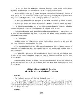 - Chi phÝ söa ch÷a lín TSC§ ph¸t sinh mét lÇn cã gi¸ trÞ lín doanh nghiÖp kh«ng
thùc hiÖn trÝch tr−íc chi phÝ söa ch÷a lín TSC§, ph¶i ph©n bæ nhiÒu n¨m;
   - Sè kÕt chuyÓn chªnh lÖch tû gi¸ hèi ®o¸i ph¸t sinh vµ chªnh lÖch tû gi¸ hèi ®o¸i do
®¸nh gi¸ l¹i cña c¸c kho¶n môc tiÒn tÖ cã gèc ngo¹i tÖ (Tr−êng hîp lç tû gi¸) cña ho¹t
®éng ®Çu t− XDCB (Giai ®o¹n tr−íc ho¹t ®éng) khi hoµn thµnh ®Çu t−;
    - Sè chªnh lÖch gi¸ b¸n nhá h¬n gi¸ trÞ cßn l¹i cña TSC§ b¸n vµ thuª l¹i lµ thuª tµi chÝnh;
    - Sè chªnh lÖch gi¸ b¸n nhá h¬n gi¸ trÞ cßn l¹i cña TSC§ b¸n vµ thuª l¹i lµ thuª ho¹t ®éng;
    - Chi phÝ liªn quan ®Õn B§S ®Çu t− sau ghi nhËn ban ®Çu kh«ng tháa m·n ®iÒu kiÖn
ghi t¨ng nguyªn gi¸ B§S ®Çu t− nh−ng cã gi¸ trÞ lín ph¶i ph©n bæ dÇn;
    - Tr−êng hîp hîp nhÊt kinh doanh kh«ng dÉn ®Õn quan hÖ c«ng ty mÑ - c«ng ty con
cã ph¸t sinh lîi thÕ th−¬ng m¹i hoÆc khi cæ phÇn hãa doanh nghiÖp nhµ n−íc cã ph¸t
sinh lîi thÕ kinh doanh;
    - C¸c kho¶n kh¸c
    2. ChØ h¹ch to¸n vµo Tµi kho¶n 242 nh÷ng kho¶n chi phÝ ph¸t sinh cã liªn quan ®Õn
s¶n xuÊt, kinh doanh trªn mét n¨m tµi chÝnh;
    3. ViÖc tÝnh vµ ph©n bæ chi phÝ tr¶ tr−íc dµi h¹n vµo chi phÝ SXKD tõng niªn ®é kÕ
to¸n ph¶i c¨n cø vµo tÝnh chÊt, møc ®é tõng lo¹i chi phÝ mµ lùa chän ph−¬ng ph¸p vµ
tiªu thøc hîp lý;
    4. KÕ to¸n ph¶i theo dâi chi tiÕt tõng kho¶n chi phÝ tr¶ tr−íc dµi h¹n ®· ph¸t sinh,
®· ph©n bæ vµo c¸c ®èi t−îng chÞu chi phÝ cña tõng kú h¹ch to¸n vµ sè cßn l¹i ch−a ph©n
bæ vµo chi phÝ;
     5. Doanh nghiÖp ph¶i më sæ chi tiÕt theo dâi riªng biÖt chªnh lÖch tû gi¸ hèi ®o¸i (lç
tû gi¸) cña ho¹t ®éng ®Çu t− XDCB ph¸t sinh trong giai ®o¹n tr−íc ho¹t ®éng ch−a ph©n
bæ vµo chi phÝ.


                         kÕt CÊu Vµ Néi DUNG Ph¶n ¸nh Cña
                      Tµi Kho¶n 242 - CHI PhÝ Tr¶ Tr−íc dµi H¹n

    Bªn Nî:
    - C¸c kho¶n chi phÝ tr¶ tr−íc dµi h¹n ph¸t sinh trong kú;
    - Ph¶n ¸nh sè kÕt chuyÓn chªnh lÖch tû gi¸ hèi ®o¸i ph¸t sinh vµ chªnh lÖch tû gi¸
hèi ®o¸i do ®¸nh gi¸ l¹i c¸c kho¶n môc tiÒn tÖ cã gèc ngo¹i tÖ (Tr−êng hîp lç tû gi¸) cña
ho¹t ®éng ®Çu t− XDCB (Giai ®o¹n tr−íc ho¹t ®éng) khi hoµn thµnh ®Çu t− ®Ó ph©n bæ
dÇn vµo chi phÝ tµi chÝnh.
    Bªn Cã:

                                             233
 