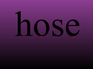 hose

 