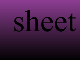 sheet

 
