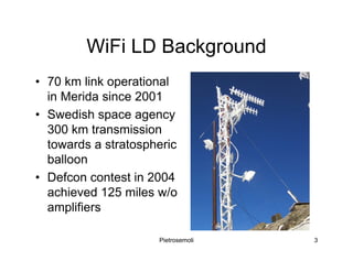 Long Distance WiFi record : 382 km by air !