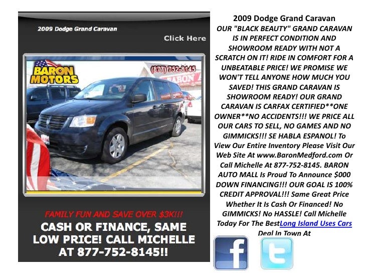 Long Island Used Cars From Baron Medford