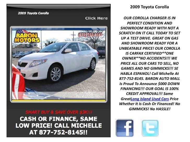 Long Island Used Cars From Baron Medford