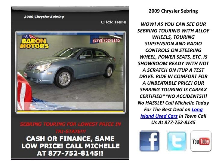Long Island Used Cars Of the Best Quality and Price at Baron Medford