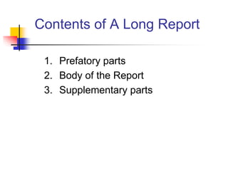 long-reports-ppt.ppt