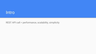 Long running REST API calls | PDF