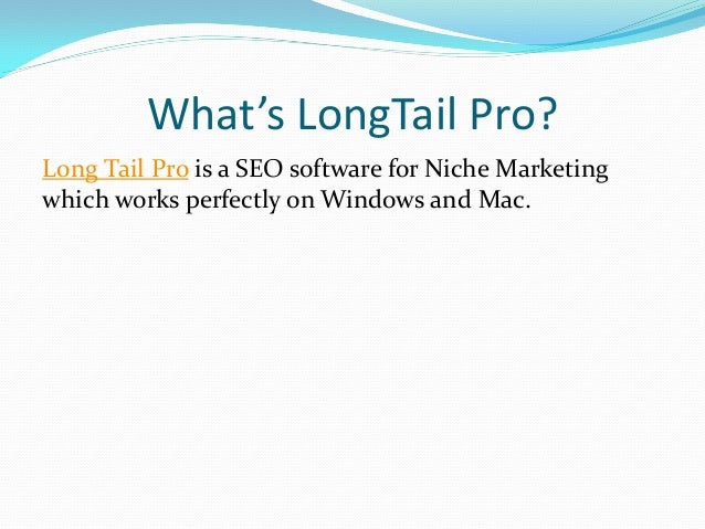 long tail pro trial long tail pro trial