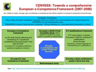 Long Term e-skills Stratergy, EU | PPT