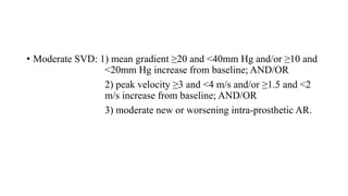 Long-Term Durability of Transcatheter Aortic Valve Prostheses | PPTX