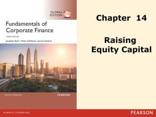 Chapter 14
Raising
Equity Capital
 