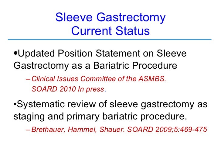 Long term of the laparoscopic sleeve gastrectomy