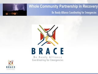 Whole Community Partnership in Recovery
 