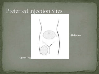 Upper Thigh
Abdomen
 