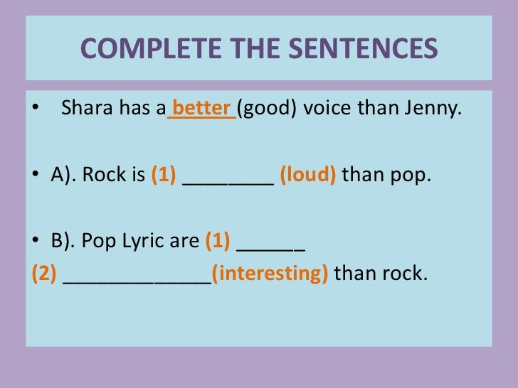 Long adjectives