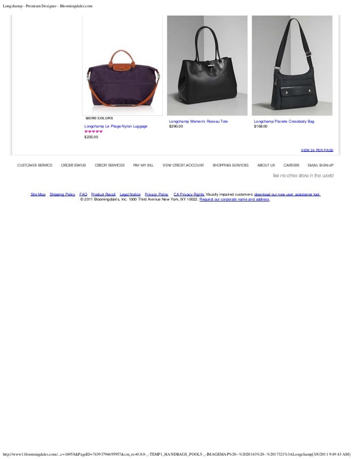 bloomingdale longchamp