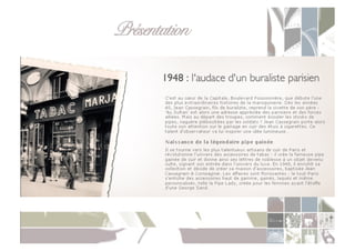 Présentation!
•    refd	
  
 