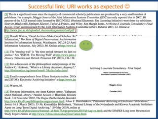 Successful link: URI works as expected 
 