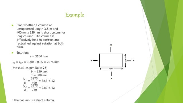 Short Base Column Long column & short column | PPTX