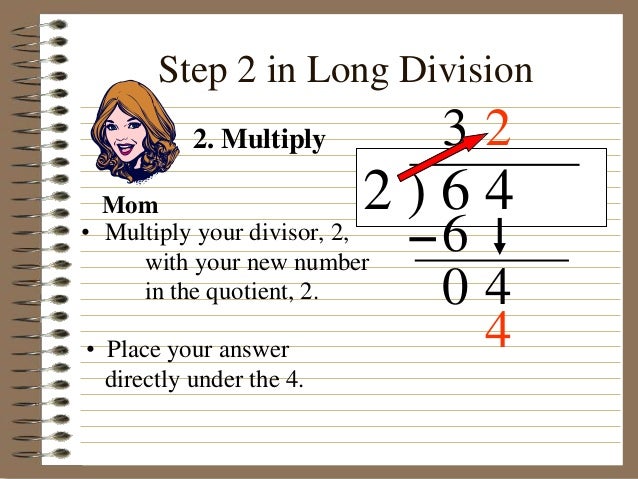 Long division 2 digit no remainder