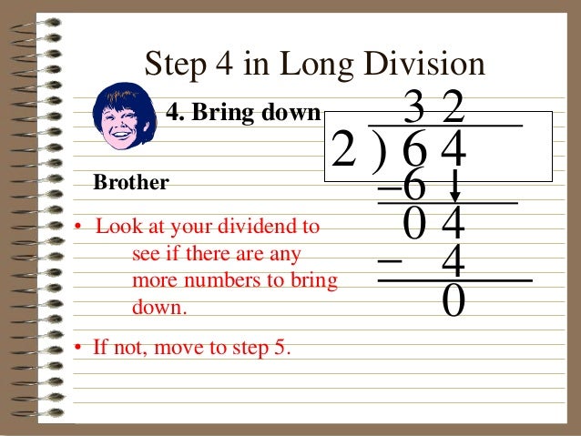 Long division 2 digit no remainder