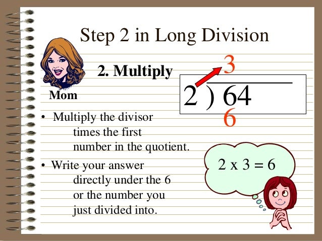 Long division 2 digit no remainder