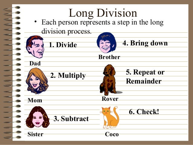 Long division 2 digit no remainder