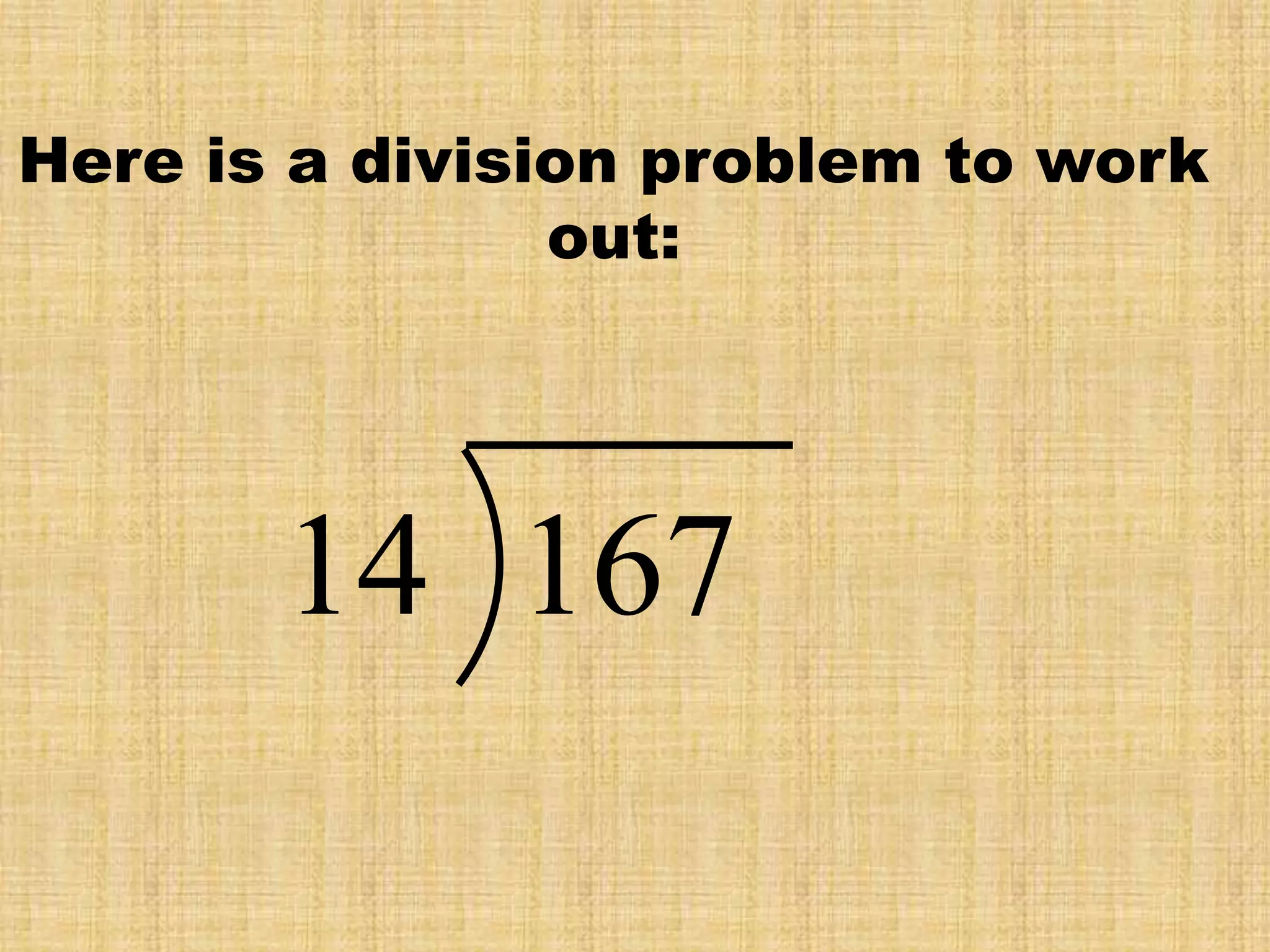 Long Division Tutorial
