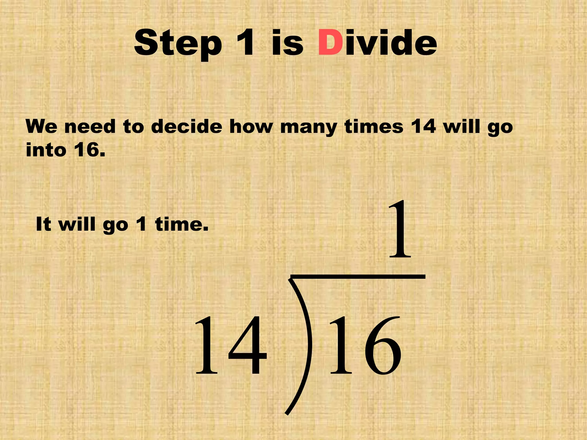 Long Division Tutorial