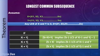 Longest common subsequence | PPTX