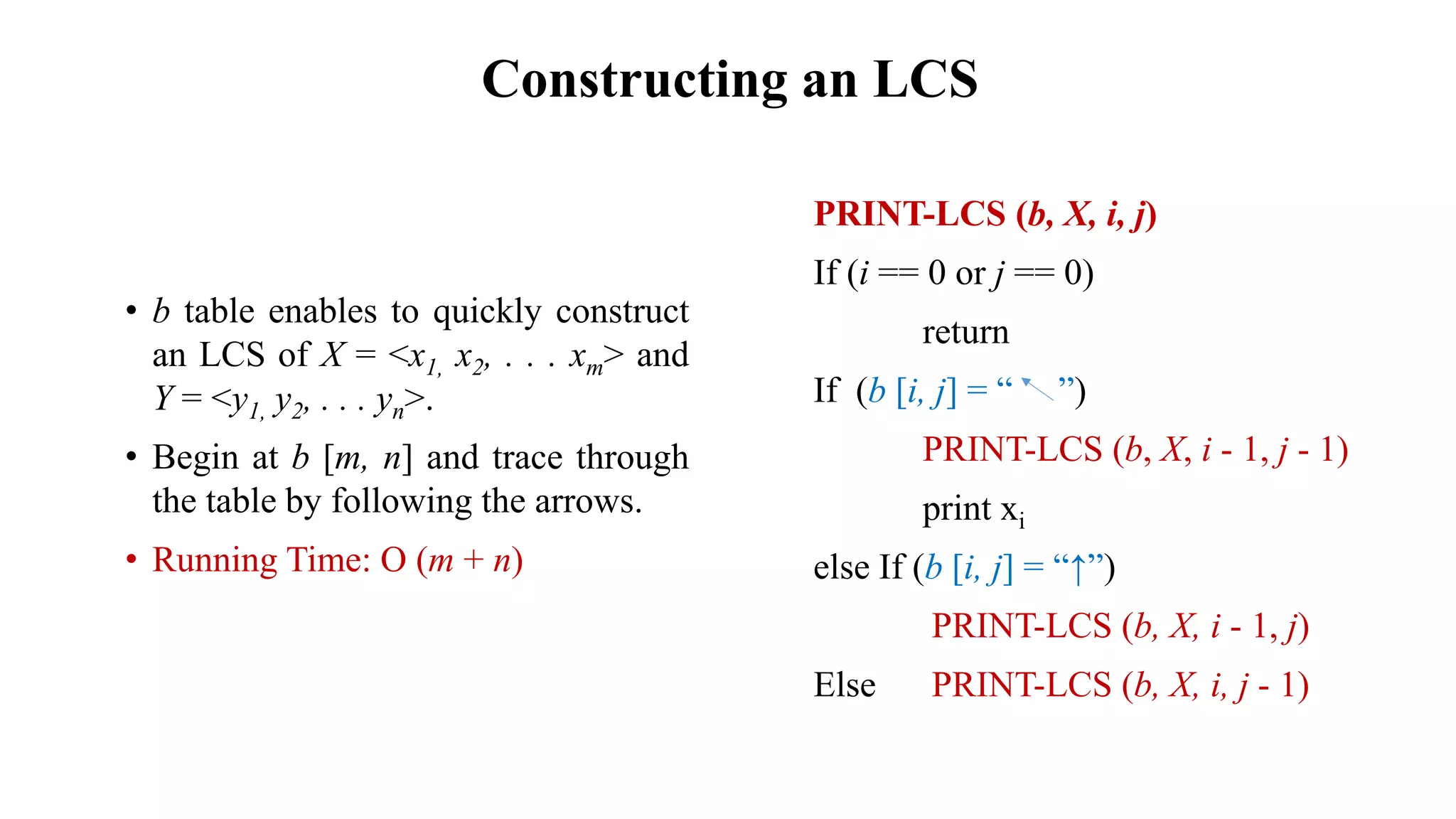 Longest common subsequence | PDF