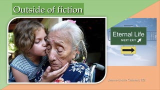 Outside of fictionOutside of fiction
Jeanne-Louise Calment, 122Jeanne-Louise Calment, 122
 