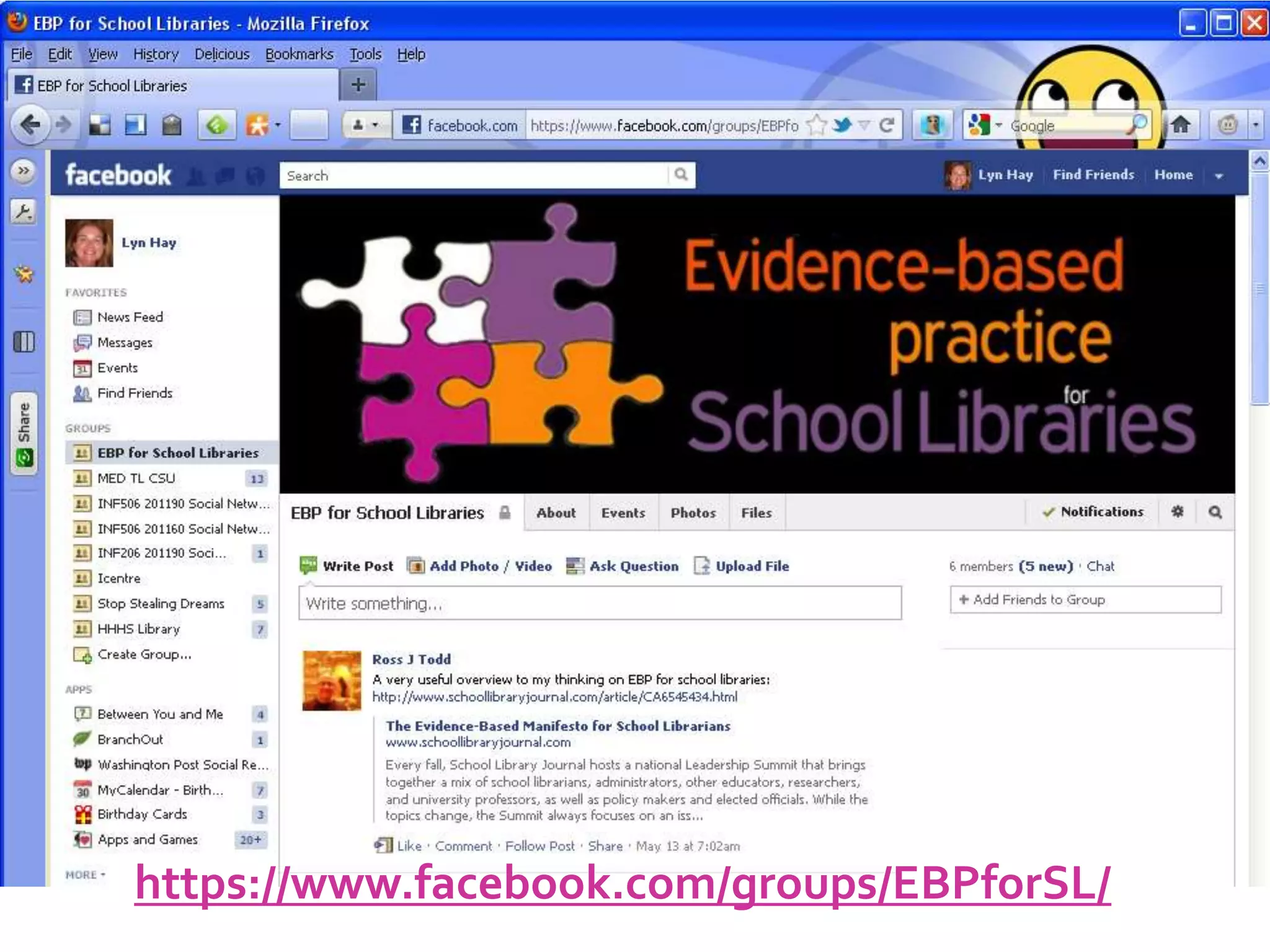 https://www.facebook.com/groups/EBPforSL/
 
