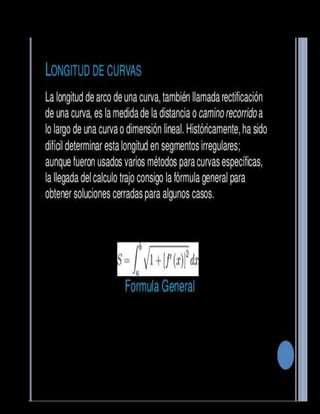 Longitud de curvas