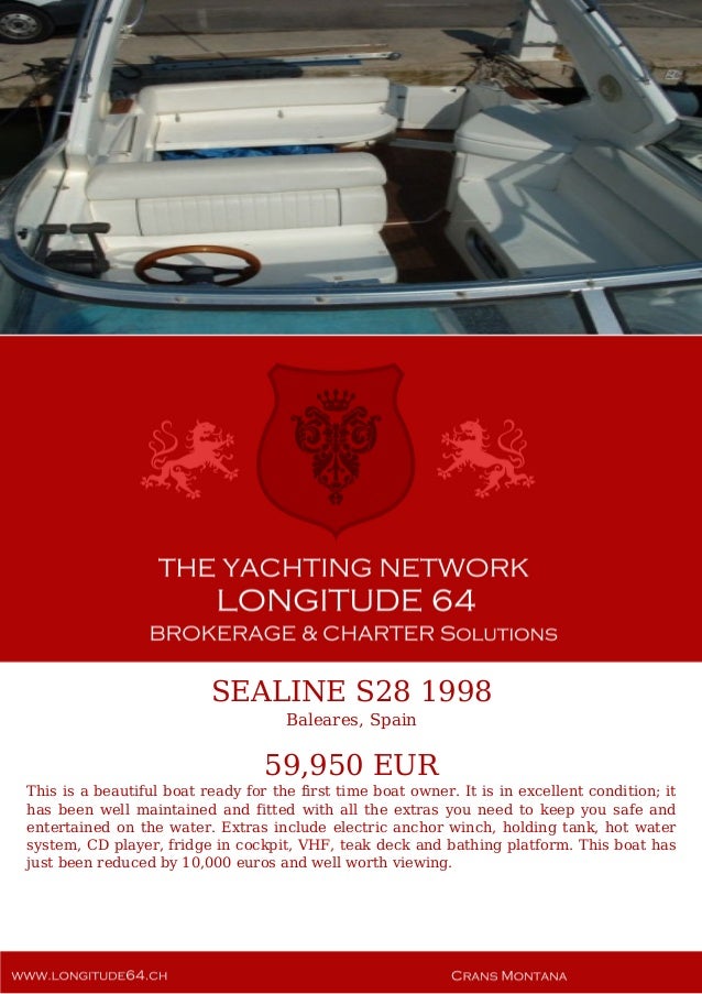 Sealine s28 for sale Sealine s28 for sale